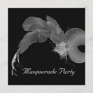 Masquarade party inbjudningar