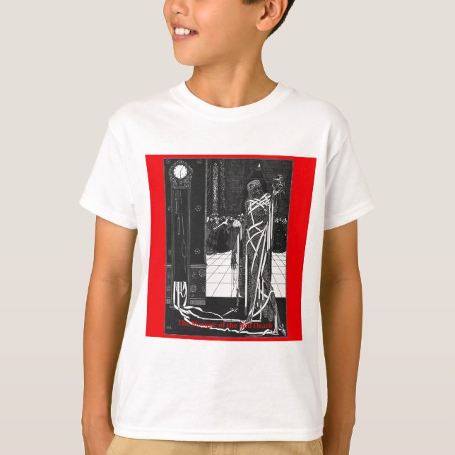 Masquen av den röda döden tee (Framsida)