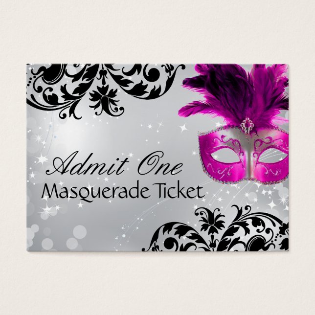 Masqueraadmission Biljett (Framsidan)