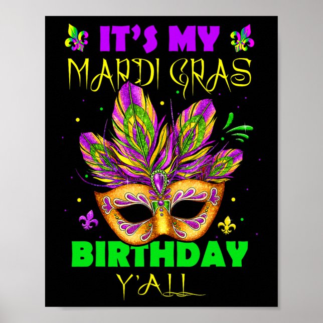 MasqueraBirthday Gift Parad Costume Party Mard Poster (Framsidan)