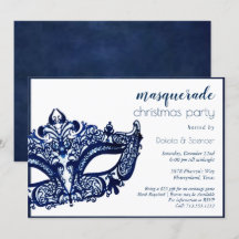 Masquerablå mask | Mardi Gras jul Party