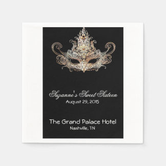 MasqueraBoll Cocktail Napkins Pappersservett