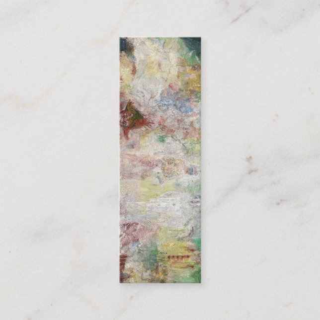 Masquerad av James Ensor (1889) Bookmark Mini Visitkort (Framsida)