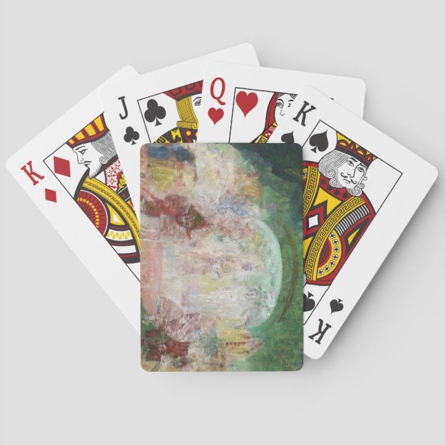 Masquerad av James Ensor (1889) Casinokort (Baksidan)