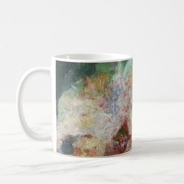 Masquerad av James Ensor (1889) Kaffemugg (Vänster)