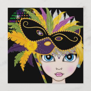 Masquerad Boll / Festival / Costume Party - SRF Inbjudningar