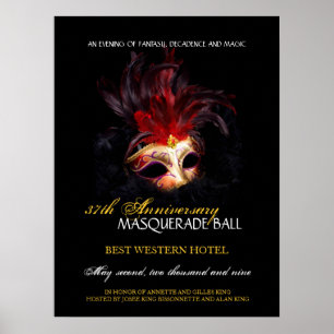 Masquerad Boll - Poster