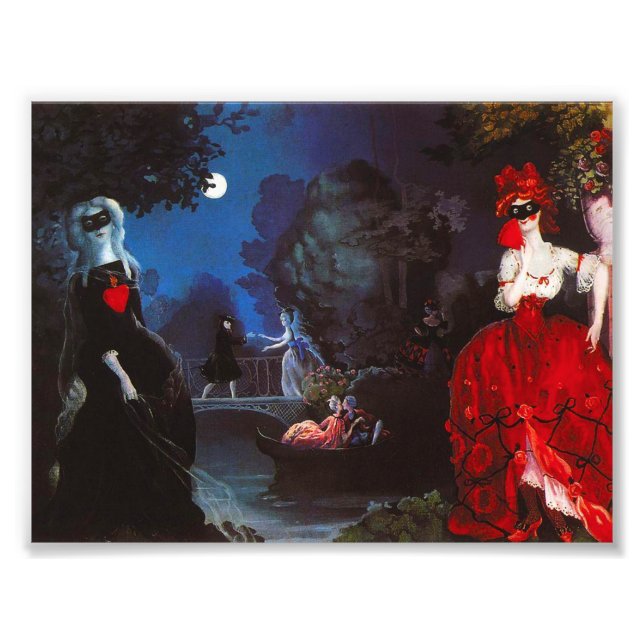 Masquerad Fototryck (Framsidan)