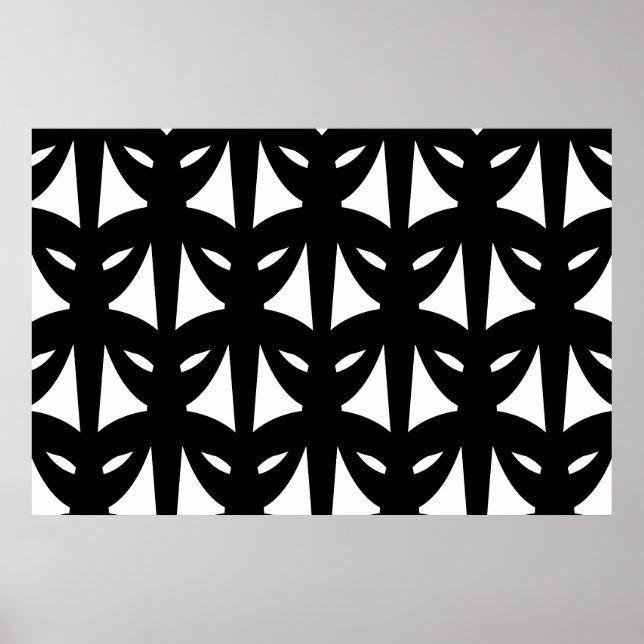 Masquerad i Black & White Poster (Framsidan)