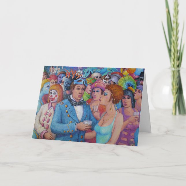 Masquerad Kort (Framsida)