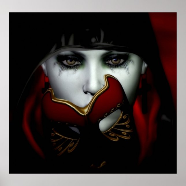 Masquerad Poster (Framsidan)