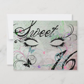 Masquerad Sweet 16 inbjudningar