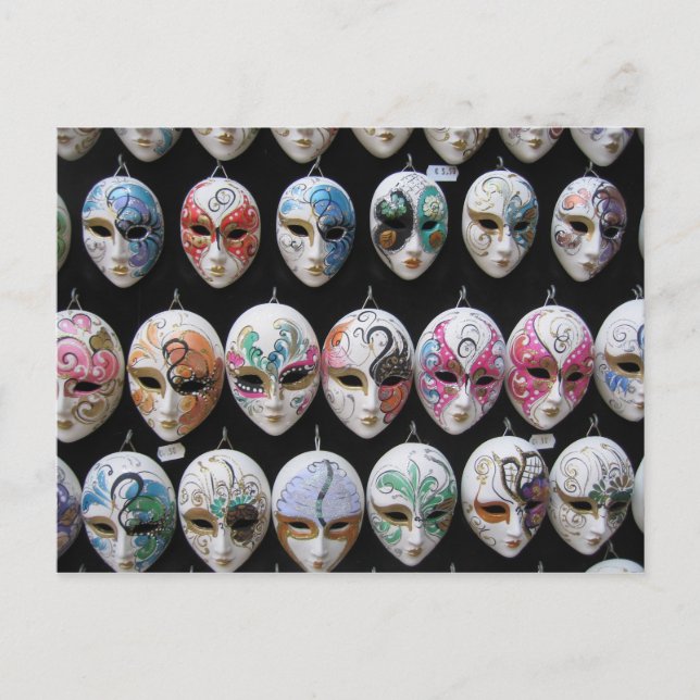 Masquerad Vykort (Framsida)