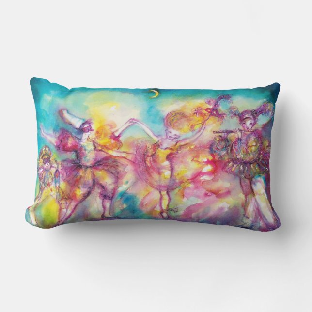 MASQUERADE BOLL,Mardi Gras Masks,Dance,Music Lumbarkudde (Framsida)