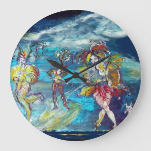 MASQUERADE DANCING AND MUSIC IN THE NIGHT STOR KLOCKA