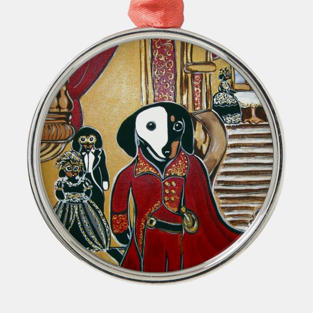 MASQUERADE DOXIE JULGRANSPRYDNAD METALL (Framsidan)