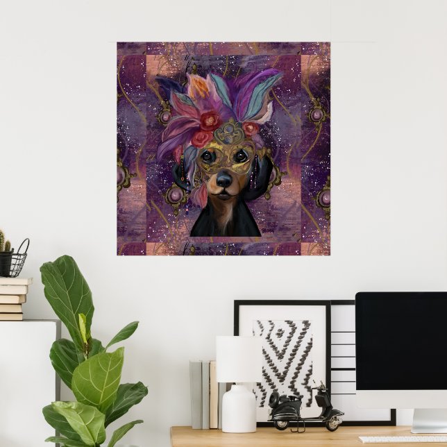 MASQUERADE DOXIE  KONST      POSTER (Hemmakontoret)