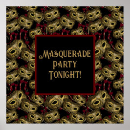 MASQUERADE KONST    POSTER