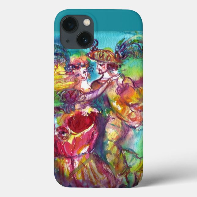 MASQUERADE NATT/CARNIVAL DANCE Fodral-Mate iPhon (Baksida)