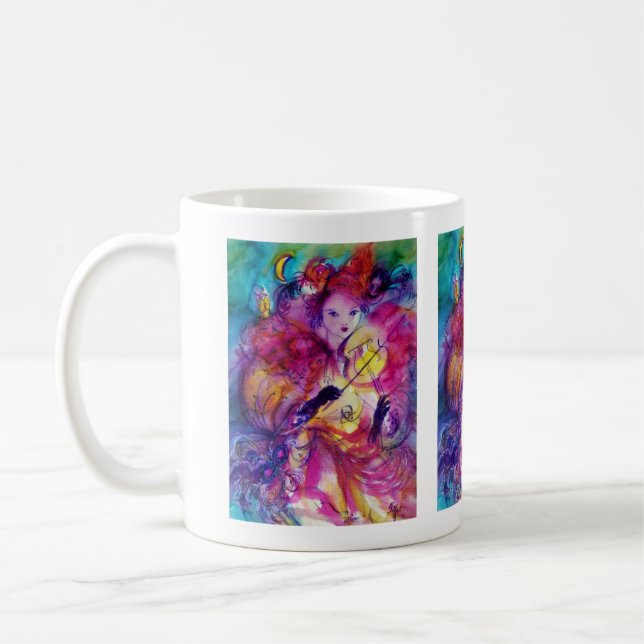 MASQUERADE NIGHT/Venetian Carnival Kaffemugg (Vänster)