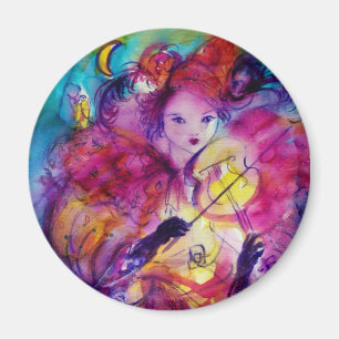 MASQUERADE NIGHT/Venetian Carnival Magnet