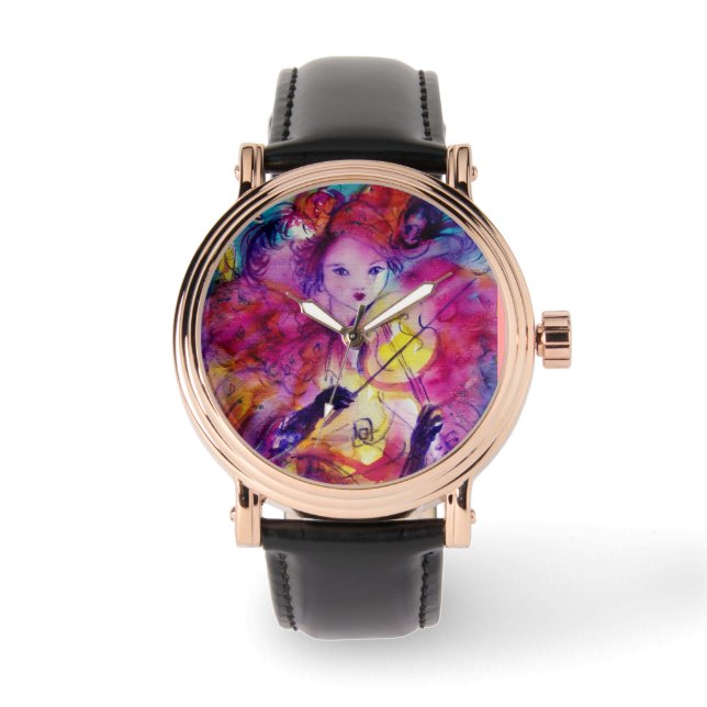 MASQUERADE NIGHT/Venetian Carnival Mask Armbandsur (Framsida)