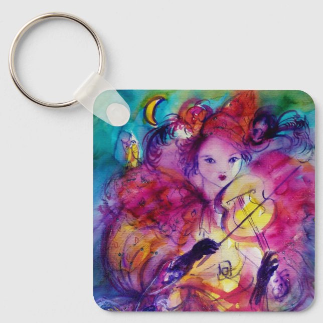 MASQUERADE NIGHT/Venetian Carnival Nyckelring (Framsida)