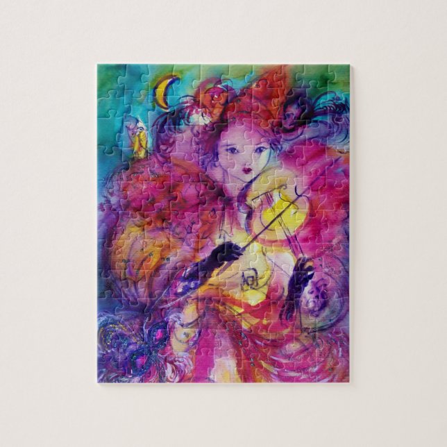 MASQUERADE NIGHT/Venetian Carnival Pussel (Vertikal)