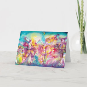 MASQUERADE PARTY,Mardi Gras Masks,Dance,Music Kort