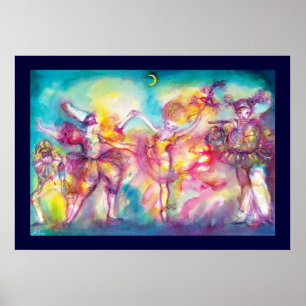 MASQUERADE PARTY,Mardi Gras Masks,Dance,Music Poster