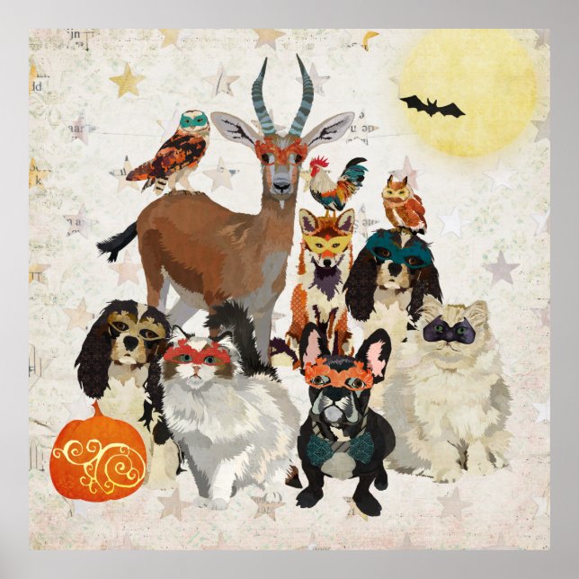 MASQUERADE PARTY Poster (Framsidan)