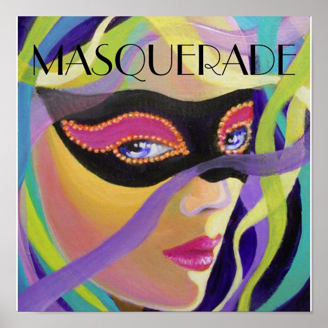 MASQUERADE POSTER (Framsidan)