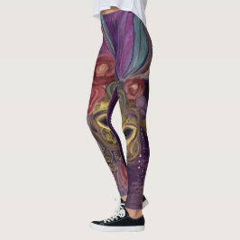 MASQUERADE VENICE ART LEGGINGS