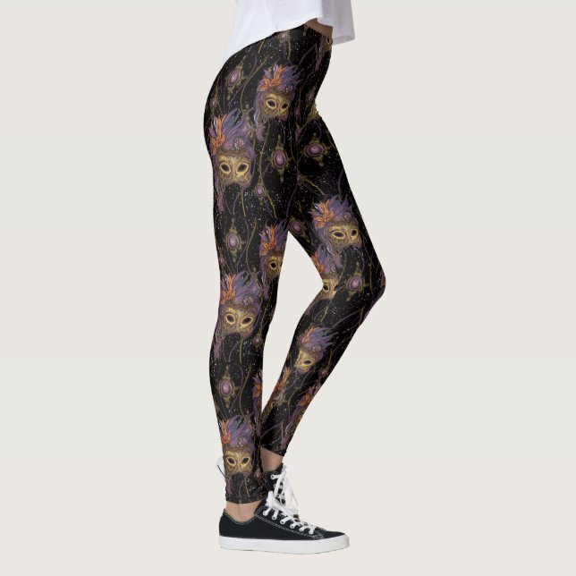 MASQUERADE VENICE  KONST      LEGGINGS (Höger)
