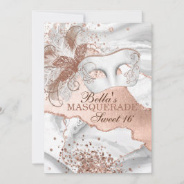 MasqueraFödelsedagsfest inbjudan