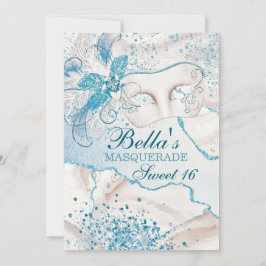 MasqueraFödelsedagsfest inbjudan