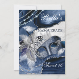 MasqueraFödelsedagsfest inbjudan