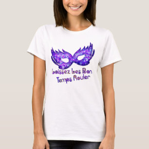 MasqueraLila Glittery Mask T Shirt