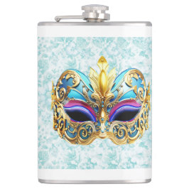 Masqueramask med Golden Embellishments Fickplunta