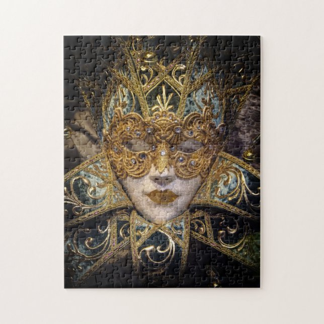 Masqueramask Victorian elegant gothic Pussel (Vertikal)