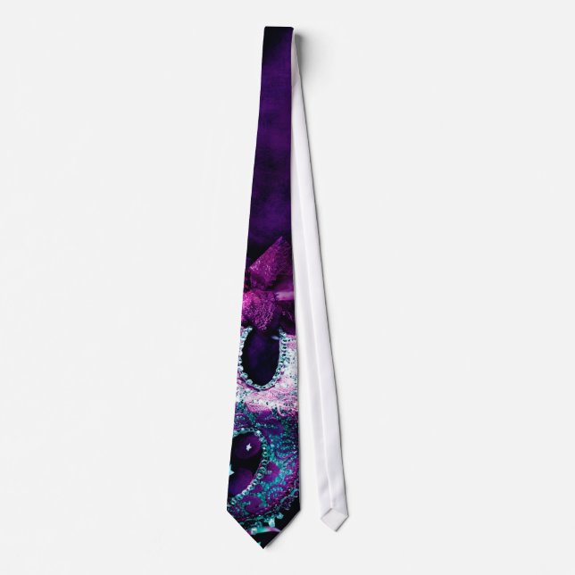 Masqueramasken Costume Halloween Mardi Manar Tie Slips (Framsida)