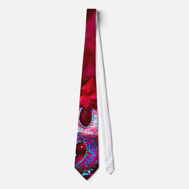 Masqueramasken Costume Halloween Mardi Manar Tie Slips (Framsida)