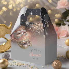 Masqueramasker Sweet sixteen Ro Guld, ID1032 Presentaskar