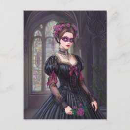 MasqueraVictorian Vykort