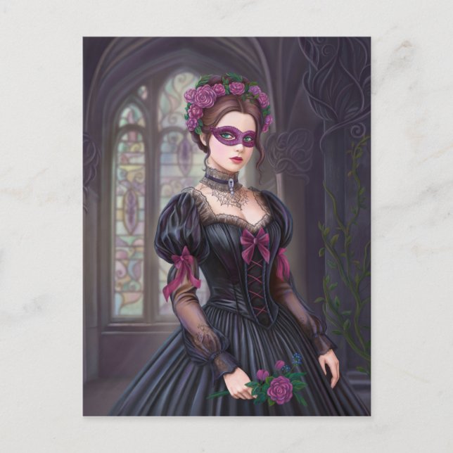 MasqueraVictorian Vykort (Framsida)