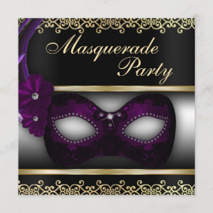 Masquertael Party Inbjudan