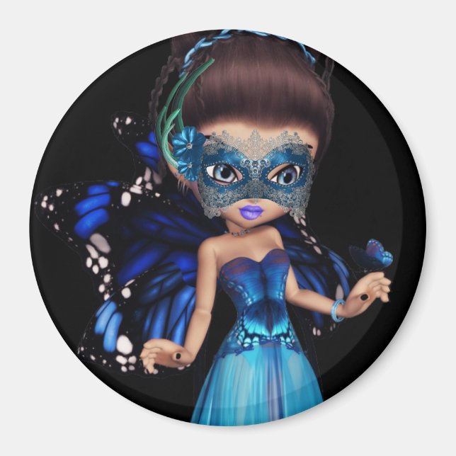 Masqurade Fairy Magnet (Framsidan)