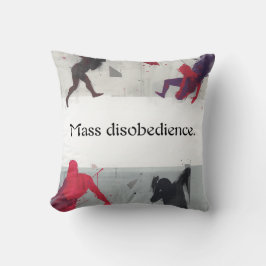 Mass disobedience. kudde