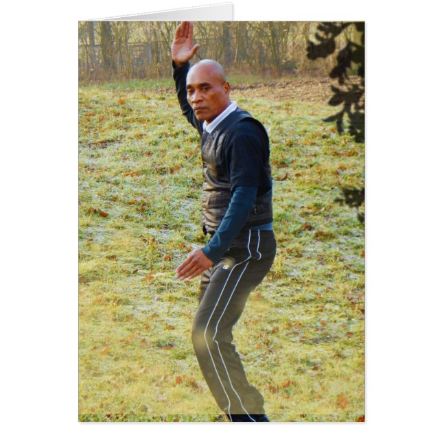 Mass op kaart hälsningskort (Framsidan)