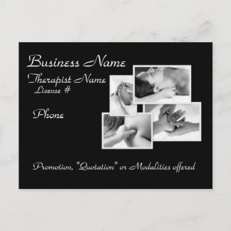 Massa/karosseri - vykort för säljfrämjande åtgärde